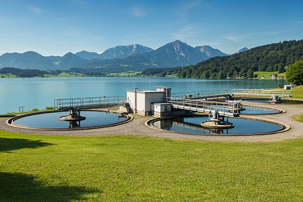 waste water treatment plant